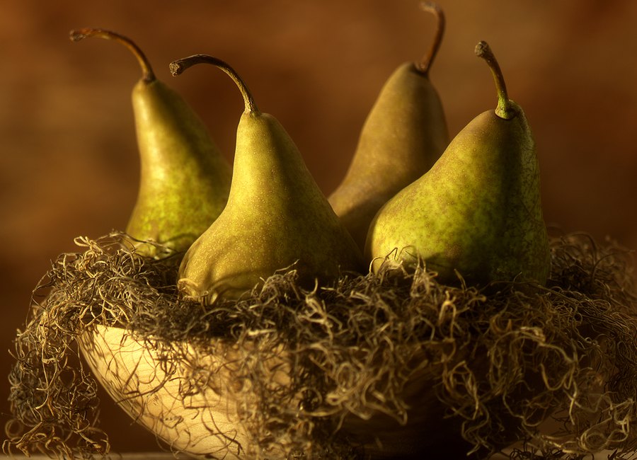 Still life pears photography